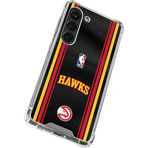 NBA Atlanta Hawks Jersey Galaxy S23 Clear Case
