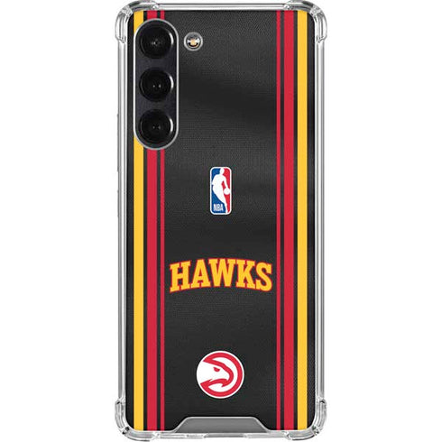 NBA Atlanta Hawks Jersey Galaxy S23 Plus Clear Case