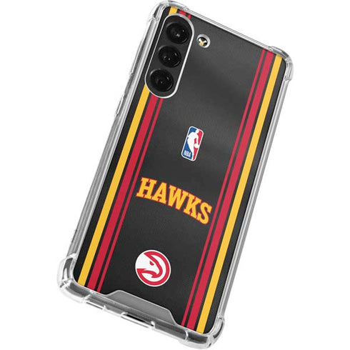 NBA Atlanta Hawks Jersey Galaxy S23 Plus Clear Case