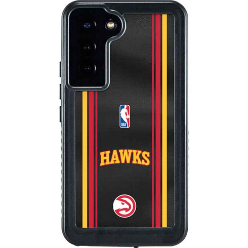 NBA Atlanta Hawks Jersey Galaxy S23 Plus Waterproof Case