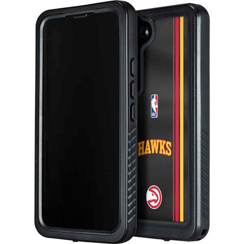 NBA Atlanta Hawks Jersey Galaxy S24 Plus Waterproof Case