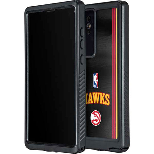 NBA Atlanta Hawks Jersey Galaxy S24 Ultra Waterproof Case