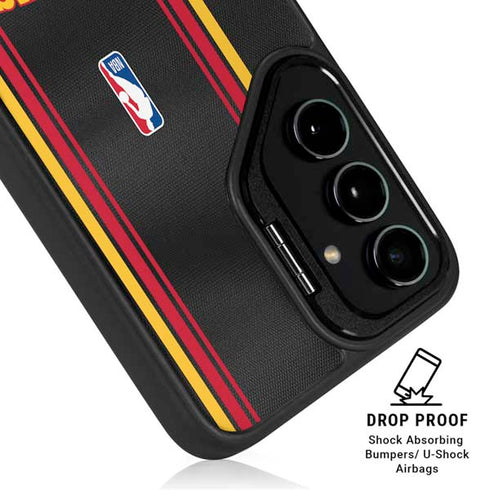 NBA Atlanta Hawks Jersey Galaxy S25 Kickstand Case