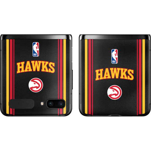 NBA Atlanta Hawks Jersey Galaxy Z Flip Skin