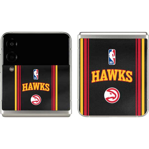 NBA Atlanta Hawks Jersey Galaxy Z Flip3 5G Skin
