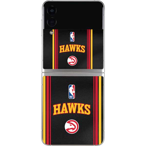 NBA Atlanta Hawks Jersey Galaxy Z Flip3 5G Skin