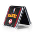 NBA Atlanta Hawks Jersey Galaxy Z Flip5 5G Clear Case