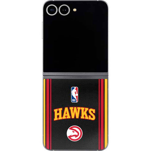 NBA Atlanta Hawks Jersey Galaxy Z Flip6 Skin
