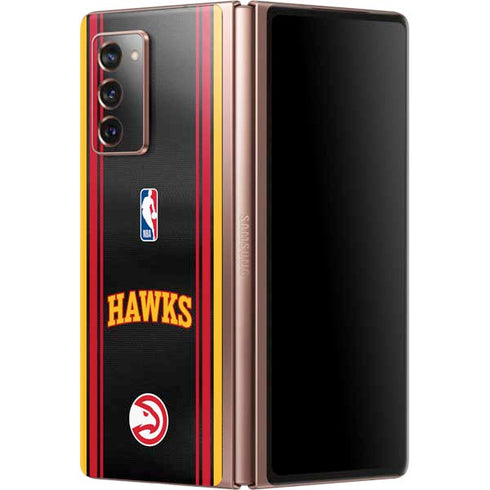 NBA Atlanta Hawks Jersey Galaxy Z Fold2 5G Skin