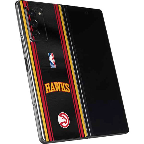 NBA Atlanta Hawks Jersey Galaxy Z Fold2 5G Skin