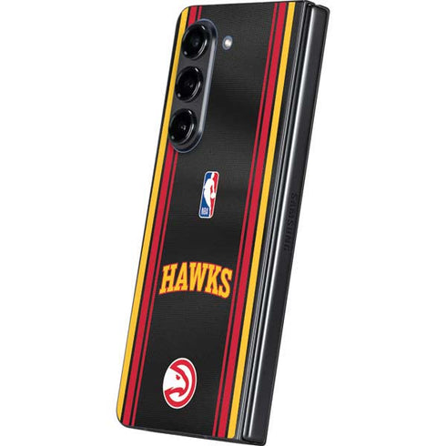 NBA Atlanta Hawks Jersey Galaxy Z Fold5 5G Skin