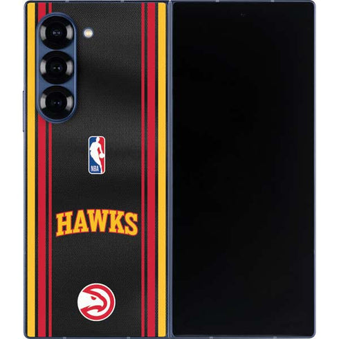 NBA Atlanta Hawks Jersey Galaxy Z Fold6 Skin