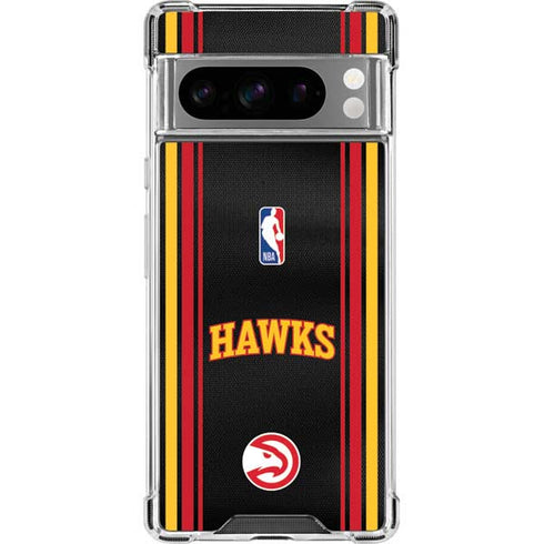 NBA Atlanta Hawks Jersey Google Pixel 8 Pro Clear Case