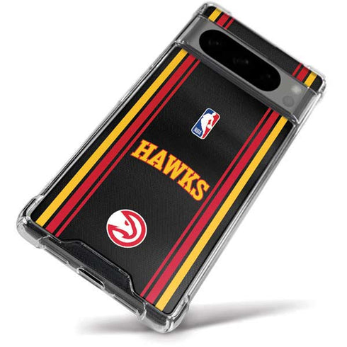 NBA Atlanta Hawks Jersey Google Pixel 8 Pro Clear Case