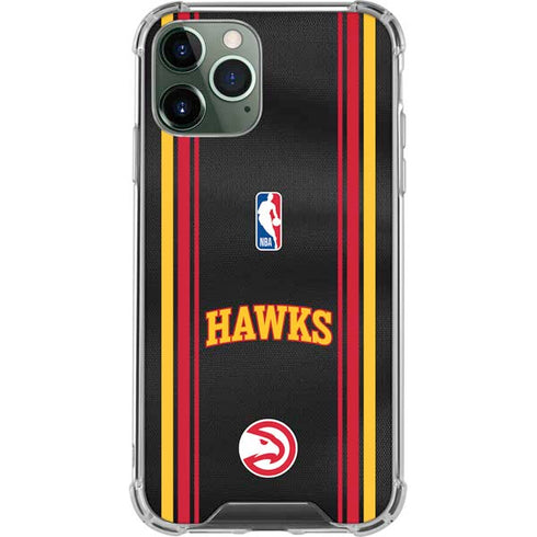 NBA Atlanta Hawks Jersey iPhone 11 Pro Max Clear Case