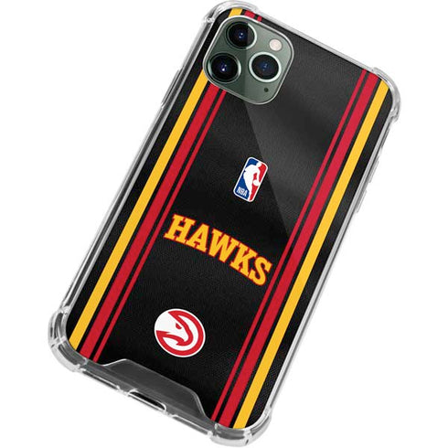 NBA Atlanta Hawks Jersey iPhone 11 Pro Max Clear Case