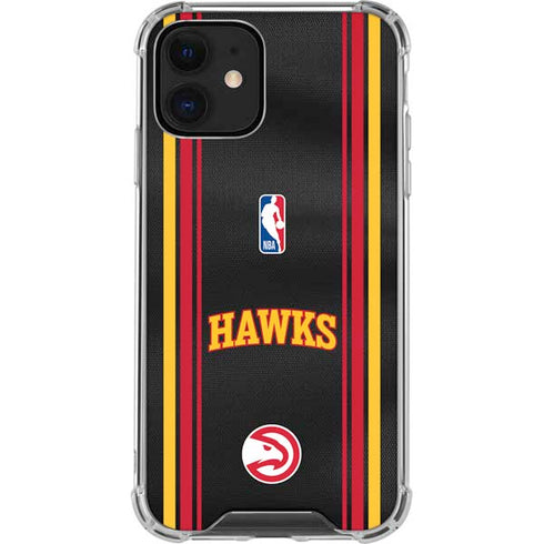 NBA Atlanta Hawks Jersey iPhone 12 Mini Clear Case