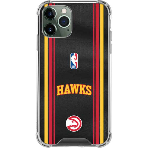 NBA Atlanta Hawks Jersey iPhone 12 Pro Clear Case