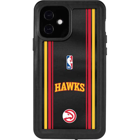 NBA Atlanta Hawks Jersey iPhone 12 Waterproof Case