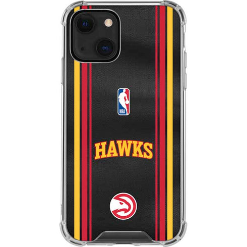 NBA Atlanta Hawks Jersey iPhone 13 Mini Clear Case
