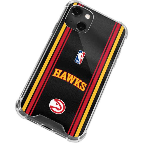 NBA Atlanta Hawks Jersey iPhone 13 Mini Clear Case