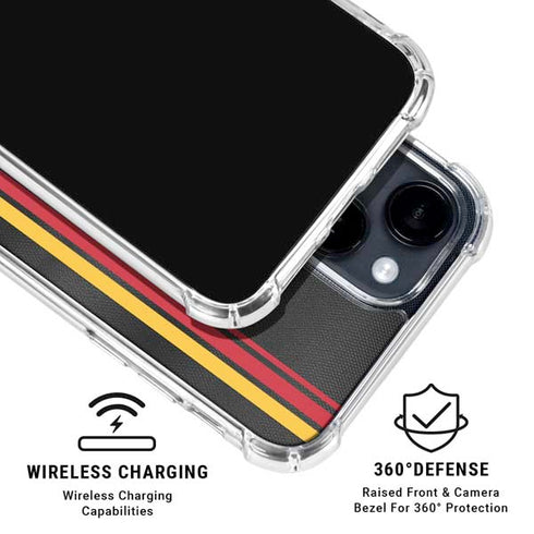 NBA Atlanta Hawks Jersey iPhone 14 Plus Clear Case