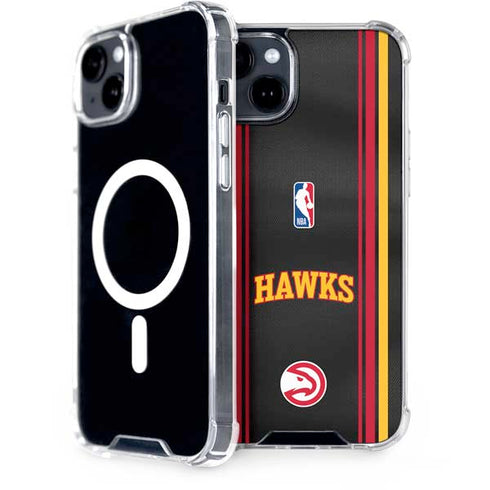 NBA Atlanta Hawks Jersey iPhone 15 MagSafe Case