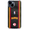 NBA Atlanta Hawks Jersey iPhone 15 Plus Clear Case