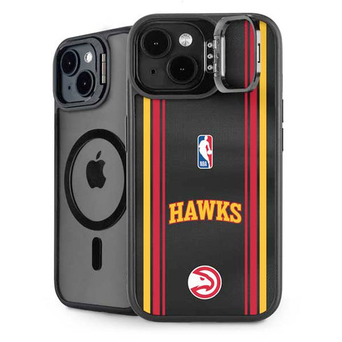 NBA Atlanta Hawks Jersey iPhone 15 Plus Kickstand Case