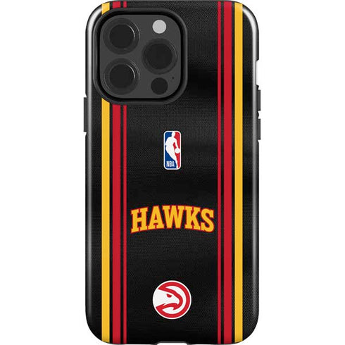 NBA Atlanta Hawks Jersey iPhone 15 Pro Impact Case