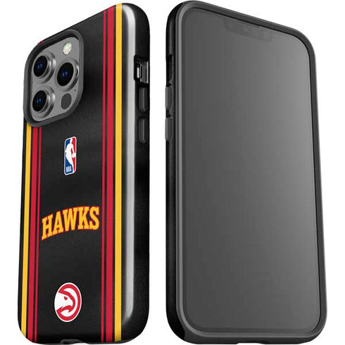 NBA Atlanta Hawks Jersey iPhone 15 Pro Impact Case