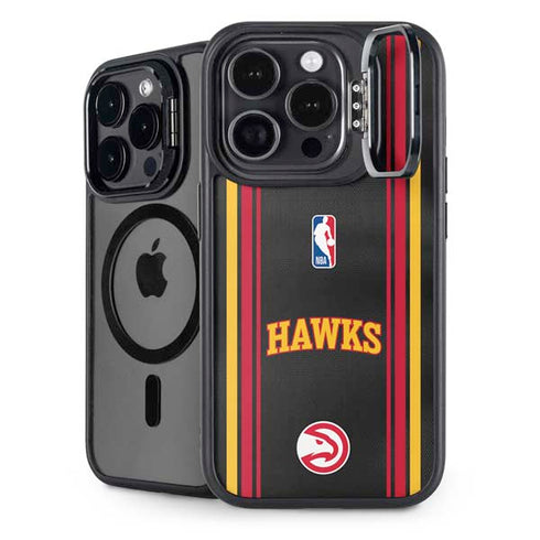NBA Atlanta Hawks Jersey iPhone 15 Pro Max Kickstand Case