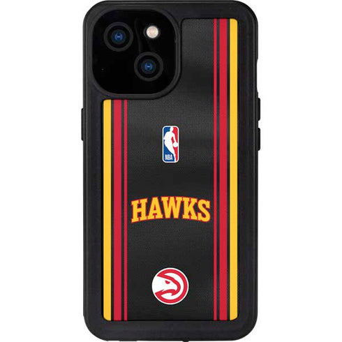NBA Atlanta Hawks Jersey iPhone 15 Waterproof Case