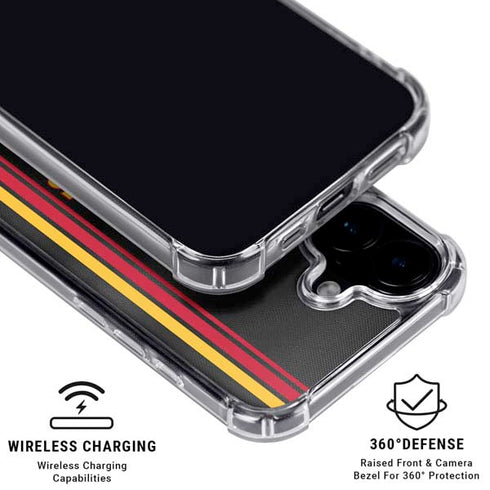 NBA Atlanta Hawks Jersey iPhone 16 Clear Case