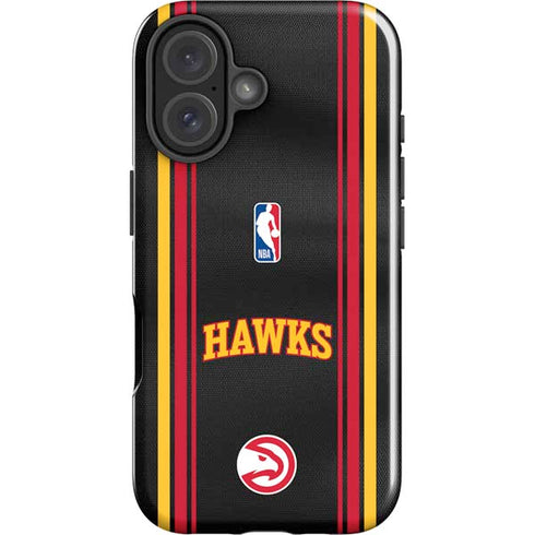 NBA Atlanta Hawks Jersey iPhone 16 Impact Case
