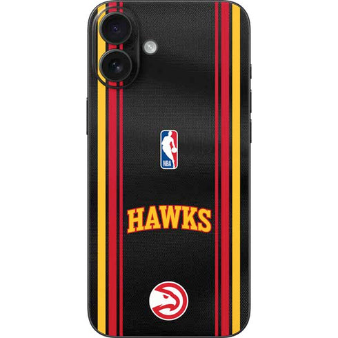 NBA Atlanta Hawks Jersey iPhone 16 Plus Skin