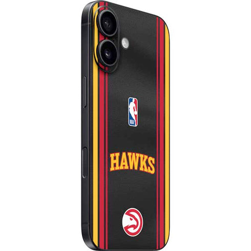 NBA Atlanta Hawks Jersey iPhone 16 Plus Skin