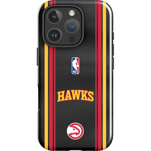 NBA Atlanta Hawks Jersey iPhone 16 Pro Impact Case