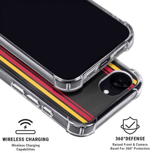 NBA Atlanta Hawks Jersey iPhone 16e Clear Case