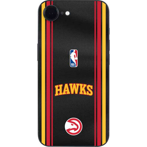 NBA Atlanta Hawks Jersey iPhone 16e Skin