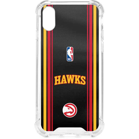NBA Atlanta Hawks Jersey iPhone XS Clear Case