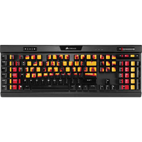NBA Atlanta Hawks Jersey K95 RGB PLATINUM Mechanical Gaming Keyboard Skin