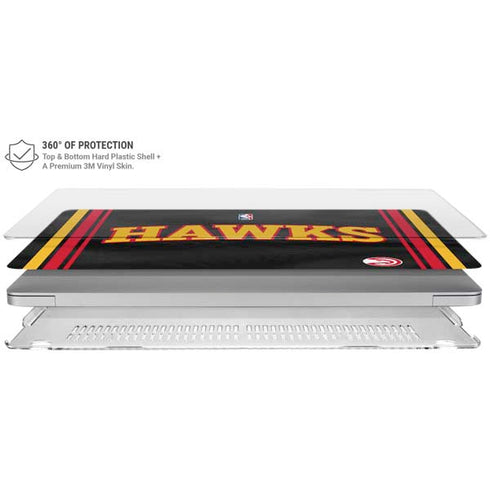 NBA Atlanta Hawks Jersey MacBook Air 15in (2023-2025) Case plus Skin