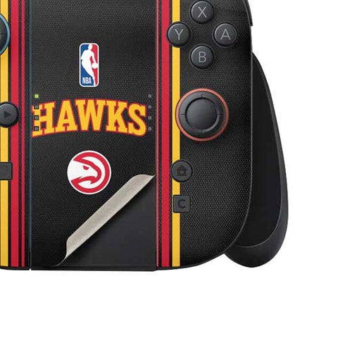 NBA Atlanta Hawks Jersey Nintendo Switch 2 (2025) Joy-Con Controller Skin