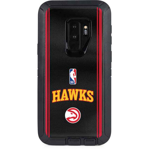 NBA Atlanta Hawks Jersey Otterbox Defender Galaxy Skin