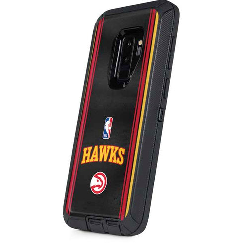 NBA Atlanta Hawks Jersey Otterbox Defender Galaxy Skin