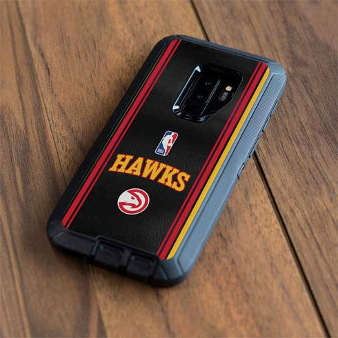 NBA Atlanta Hawks Jersey Otterbox Defender Galaxy Skin