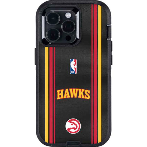 NBA Atlanta Hawks Jersey Otterbox Defender iPhone Skin