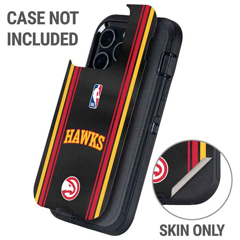 NBA Atlanta Hawks Jersey Otterbox Defender iPhone Skin