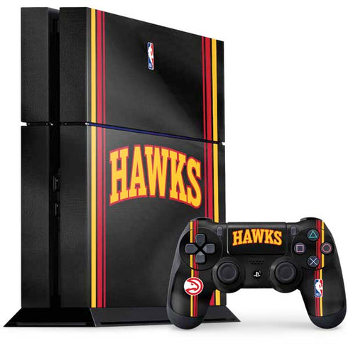 NBA Atlanta Hawks Jersey PS4 Console and Controller Bundle Skin